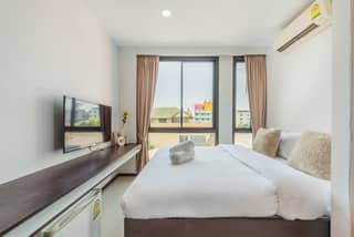 พื้นที่นั่งเล่น One Bedroom - Zayn Hotel บางนา